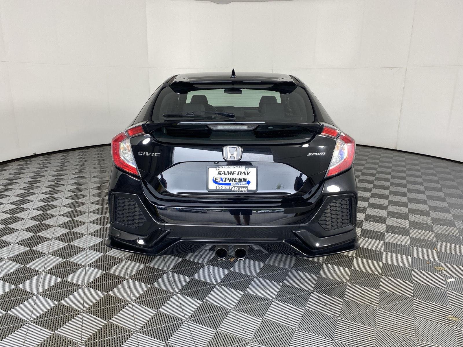 Used 2018 Crystal Black Pearl Honda Sport image 6