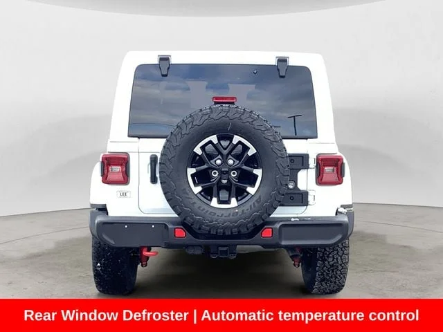 New 2026 Bright White Clearcoat Jeep 4-DOOR RUBICON image 5