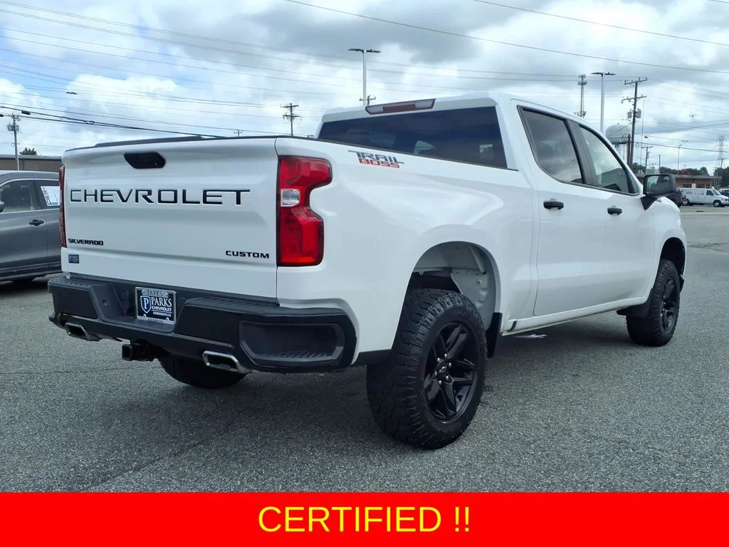 Used 2021 White Chevrolet Custom Trail Boss image 2