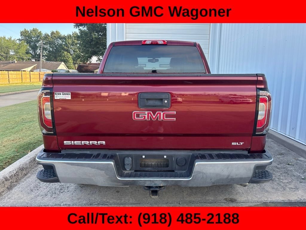 Used 2017 CRIMSON RED TINTCOAT GMC SLT image 5