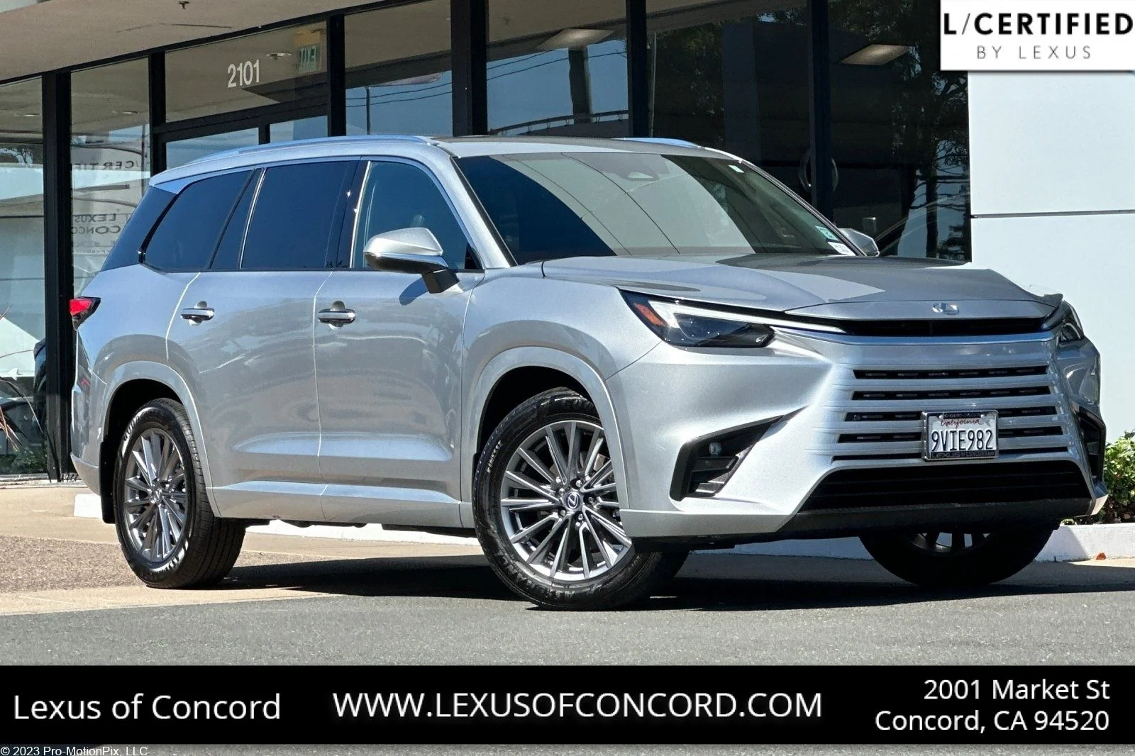 Certified Used 2025 Celestial Silver Metallic Lexus 350 image 1