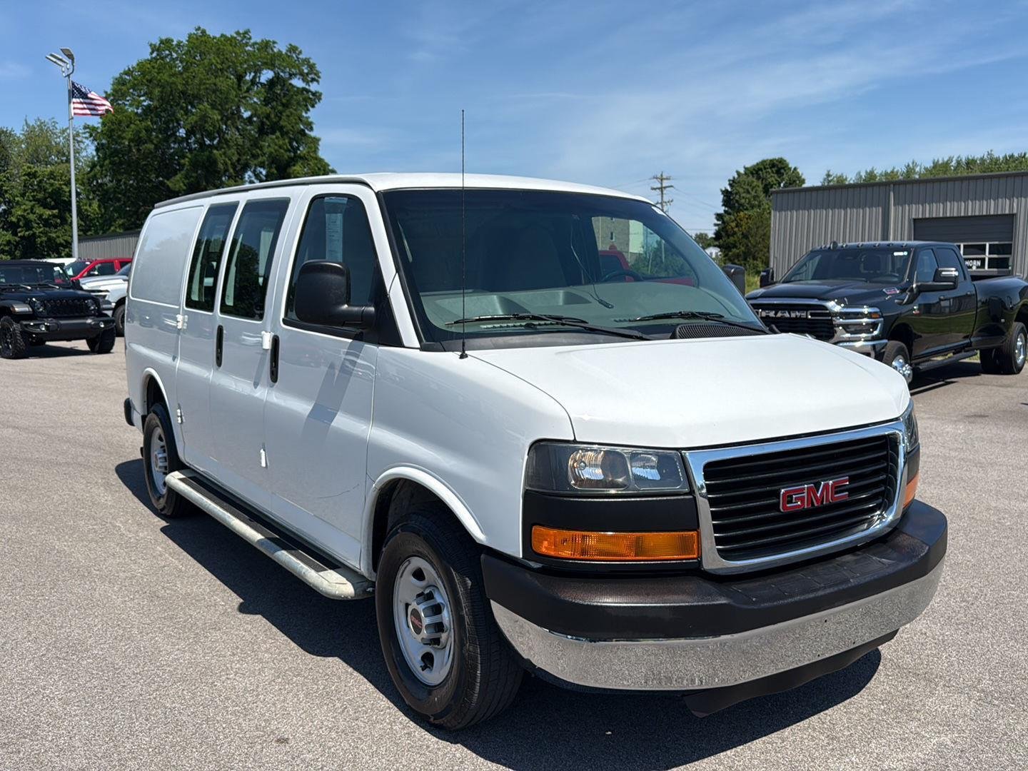 Used 2015 GMC Savana Cargo Work Van with VIN 1GTW7FCF8F1906957 for sale in Corydon, IN