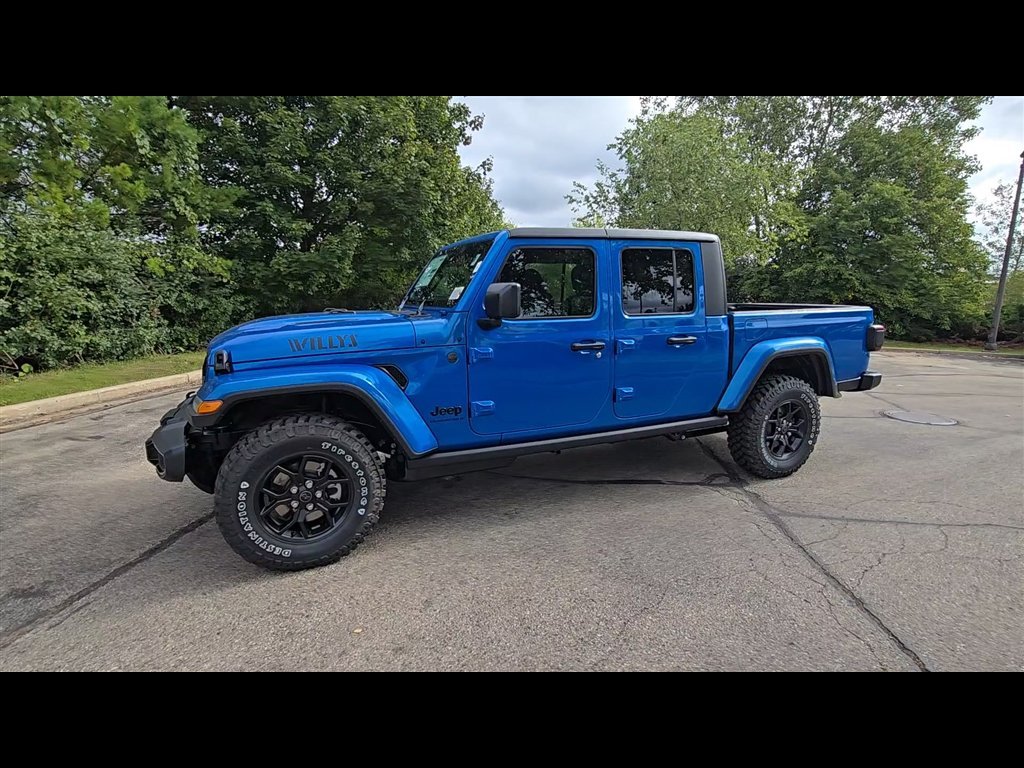 New 2027 Hydro Blue Pearlcoat Jeep Willys image 5