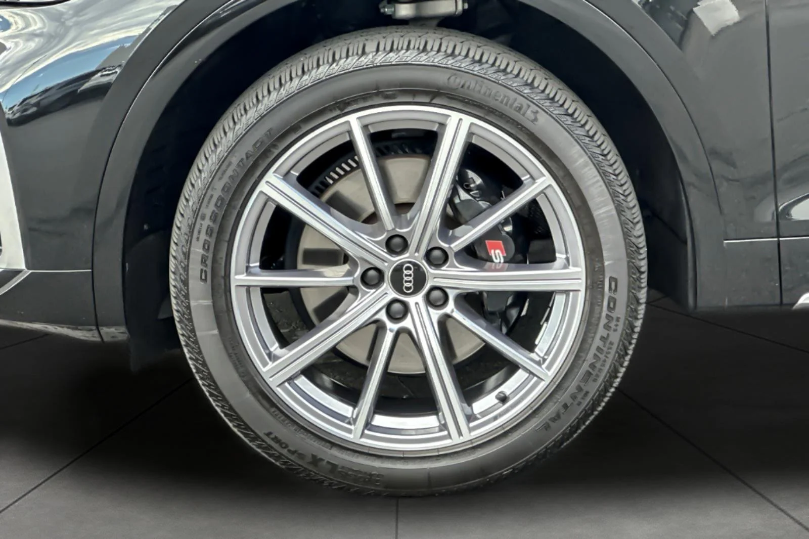 Used 2023 BLACK METALLIC Audi Premium Plus image 26