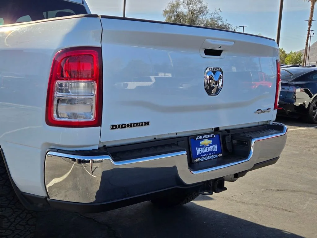 Used 2022 Bright White Clea Ram Big Horn image 5
