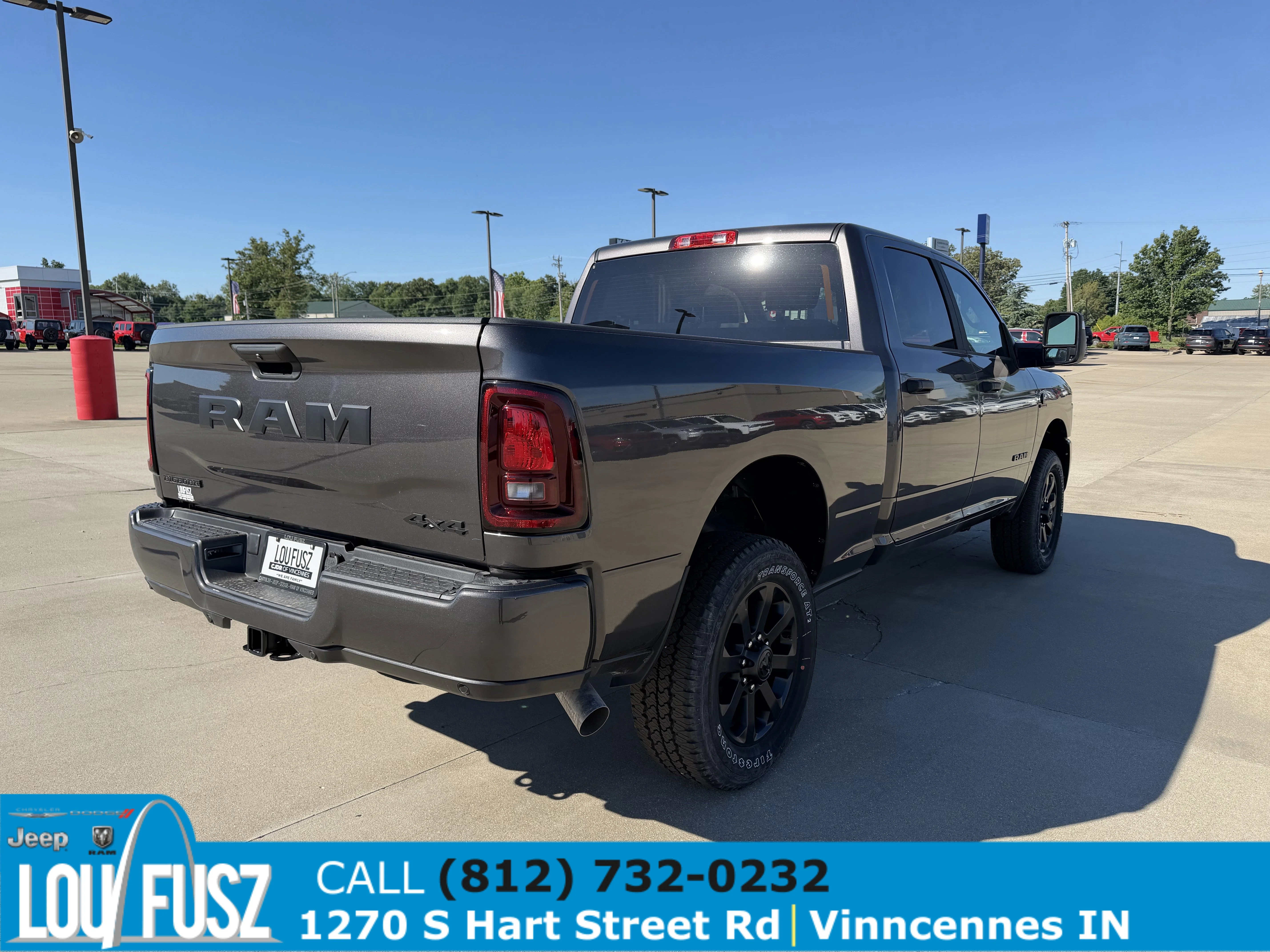 New 2026 Granite Crystal Metallic Clear-Coat Exterior Paint RAM Big Horn image 7