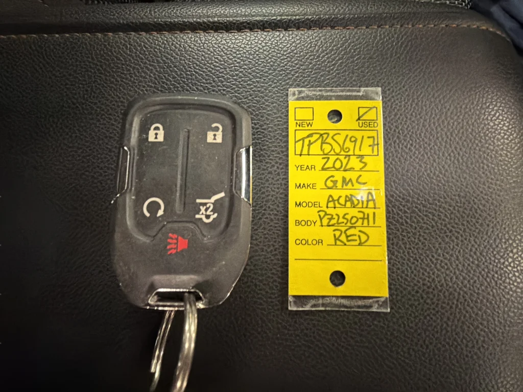 Used 2023 Red GMC AT4 image 33
