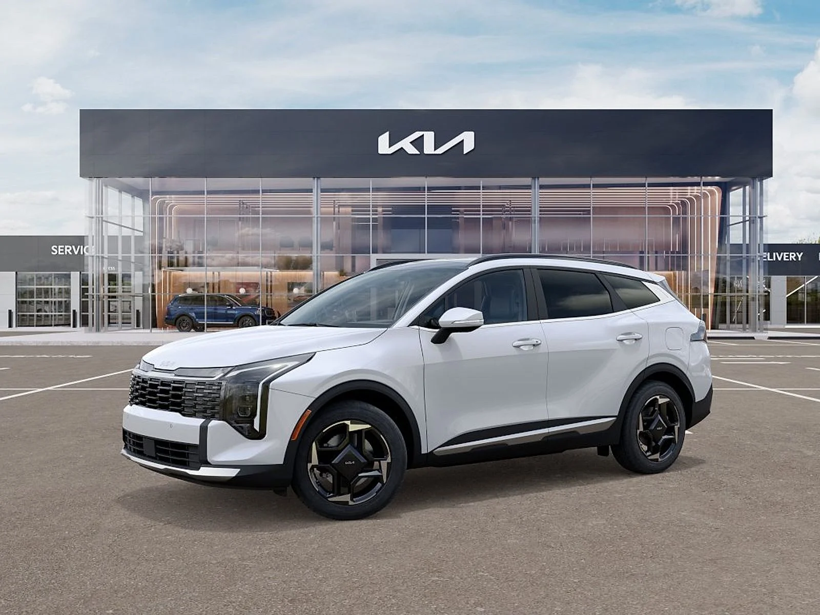 New 2027 White Kia  image 4