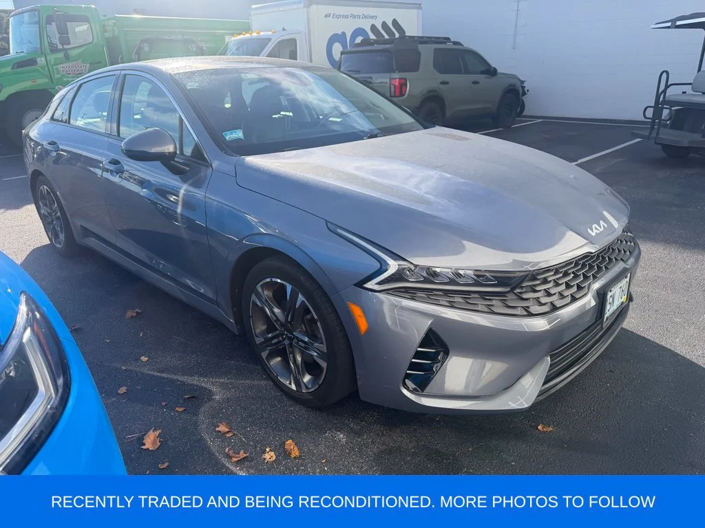 Used 2022 Silver Kia EX image 1