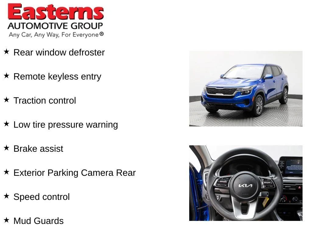 Used 2022 Blue Kia LX image 11