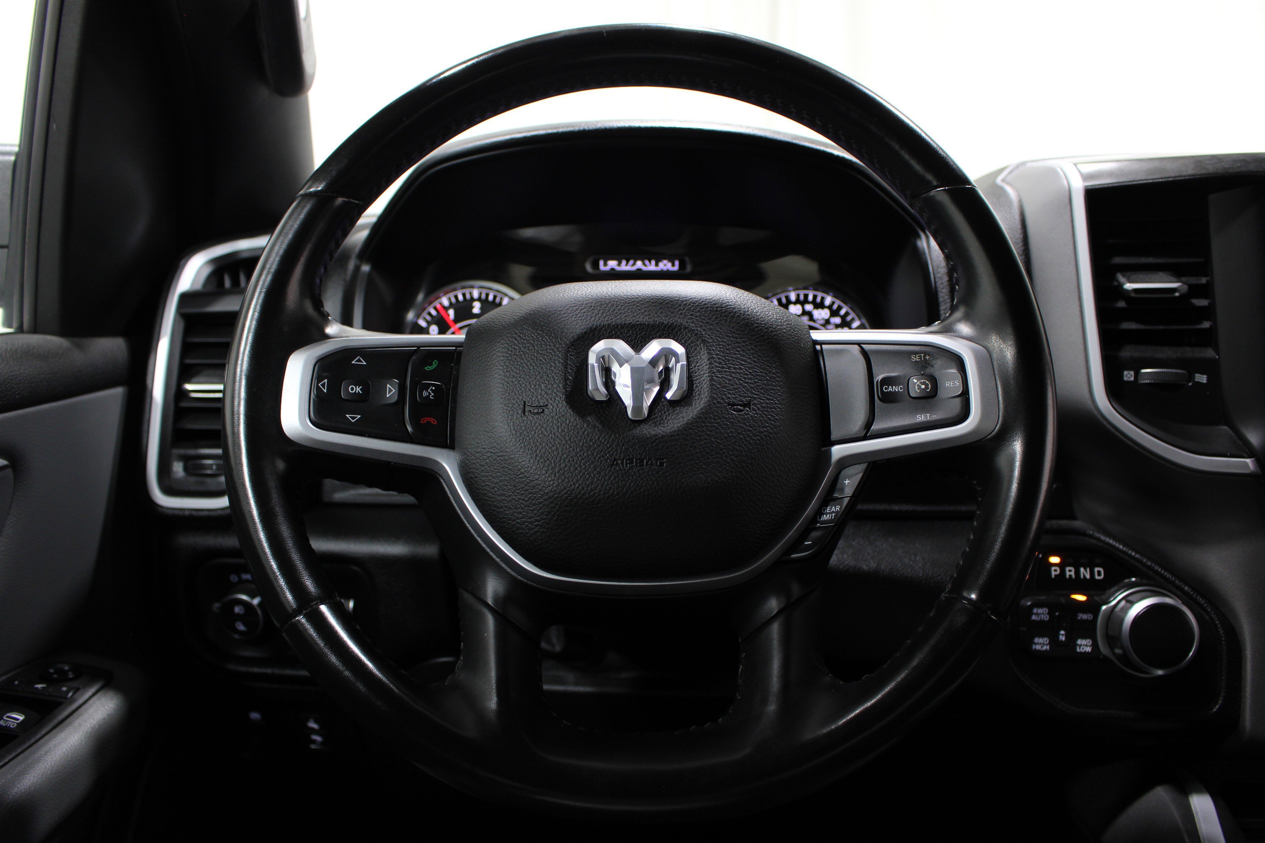 Used 2021 Bright White Clearcoat Ram Big Horn image 9