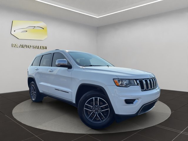 Used 2020 Bright White Clearcoat Jeep Limited image 1