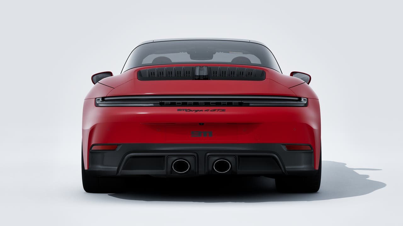 New 2026 Carmine Red Porsche Targa 4 GTS image 7