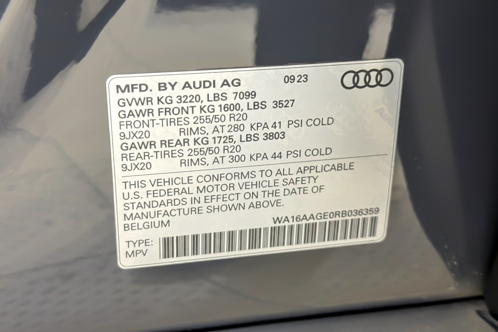 Used 2024 Magnet Gray Audi Prestige quattro image 27