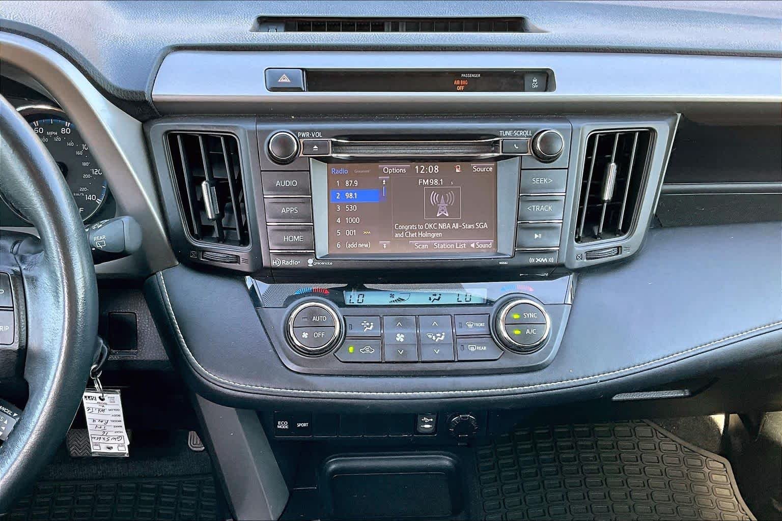 Used 2016 Super White Toyota XLE image 7