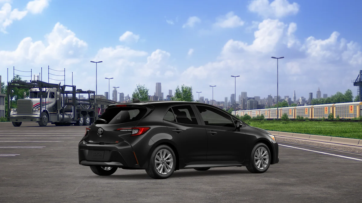 New 2027 Magnetic Gray Metallic with Black roof Toyota SE image 10