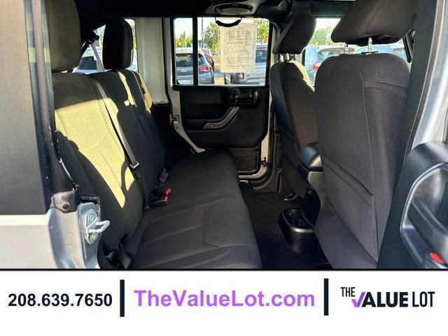 Used 2014 Gray Jeep Unlimited Sport image 16