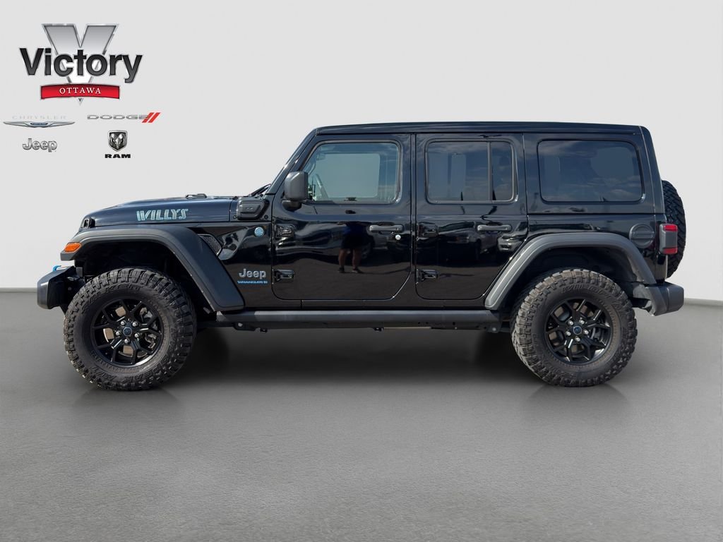Used 2024 Black Jeep Willys 4xe image 24