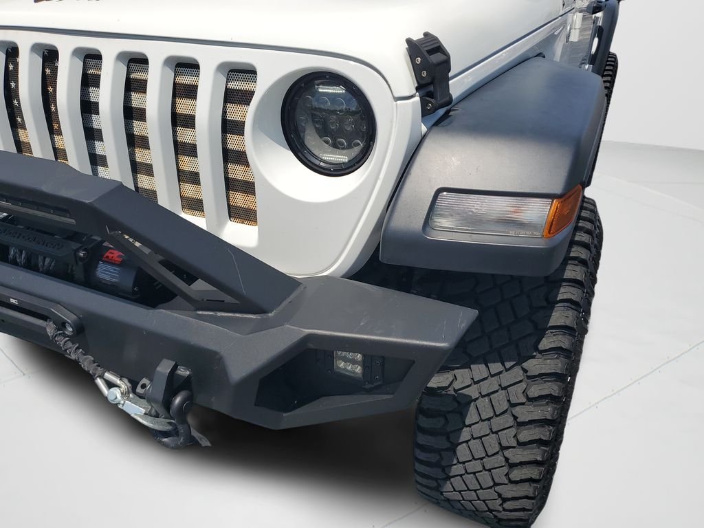 Used 2020 White Jeep Unlimited Sport S image 23
