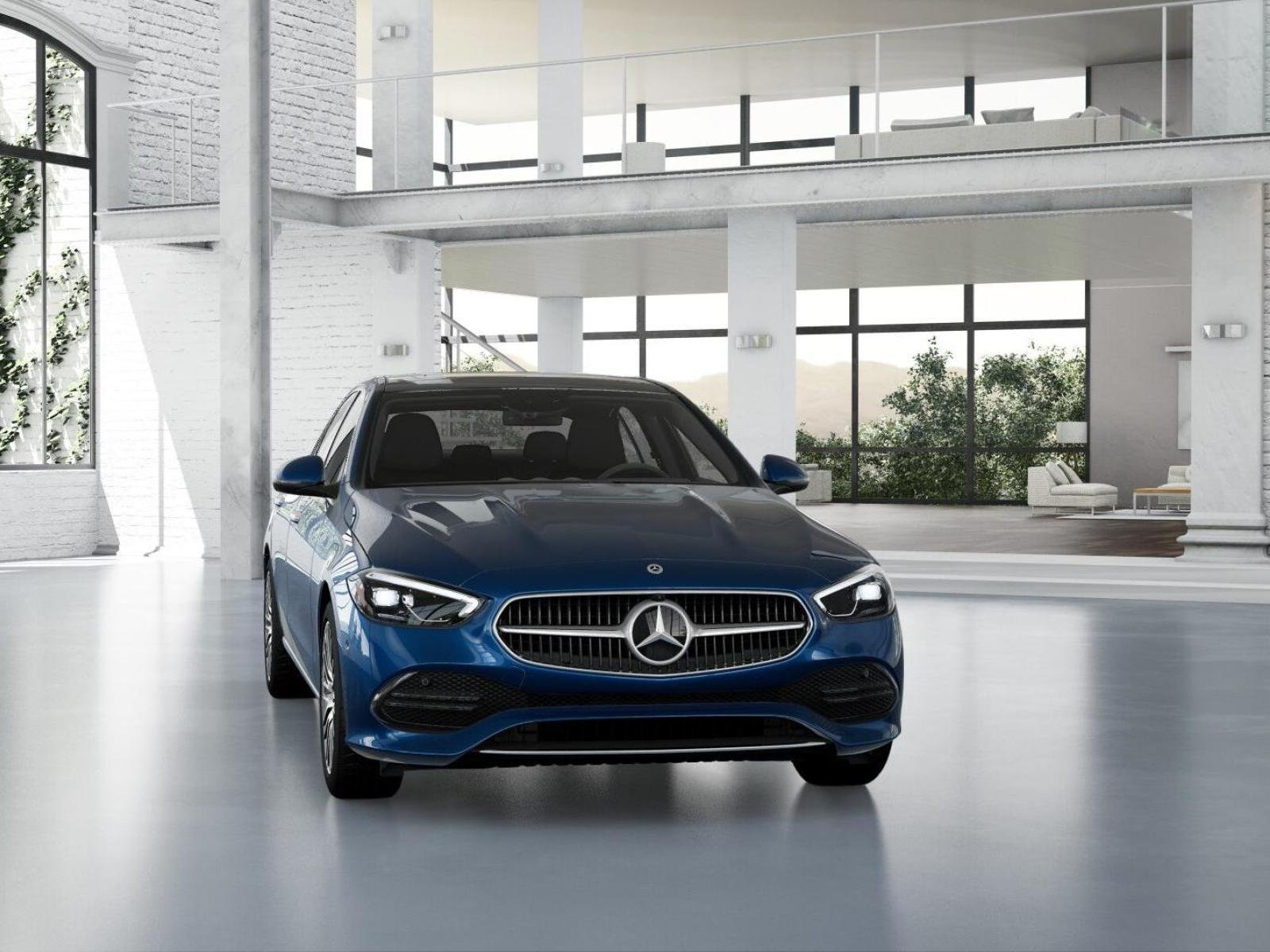 New 2026 Starling Blue Metallic Mercedes-Benz C 300 image 8