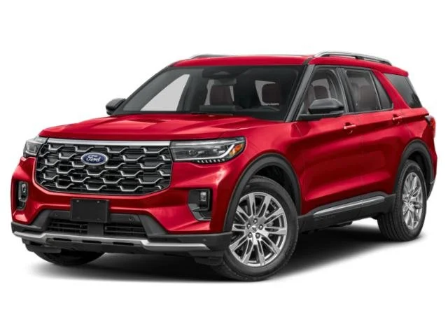 New 2026 Rapid Red Metallic Tinted Clearcoat Ford Platinum image 1