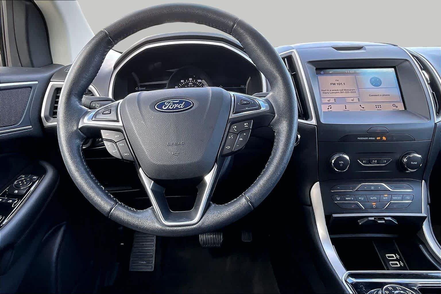 Used 2019 Burgundy Velvet Metallic Tinted Clearcoat Ford SEL image 6
