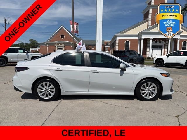 Used 2023 White Toyota LE image 4