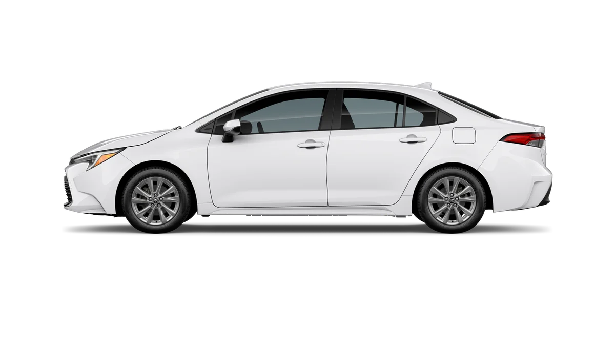 New 2027 Ice Cap Toyota Hybrid LE image 4