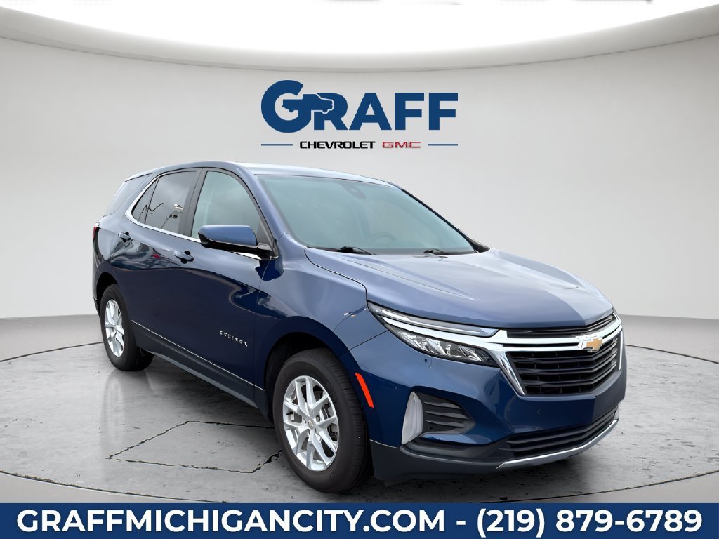 Used 2022 BLUE GLOW METALLIC Chevrolet LT image 12