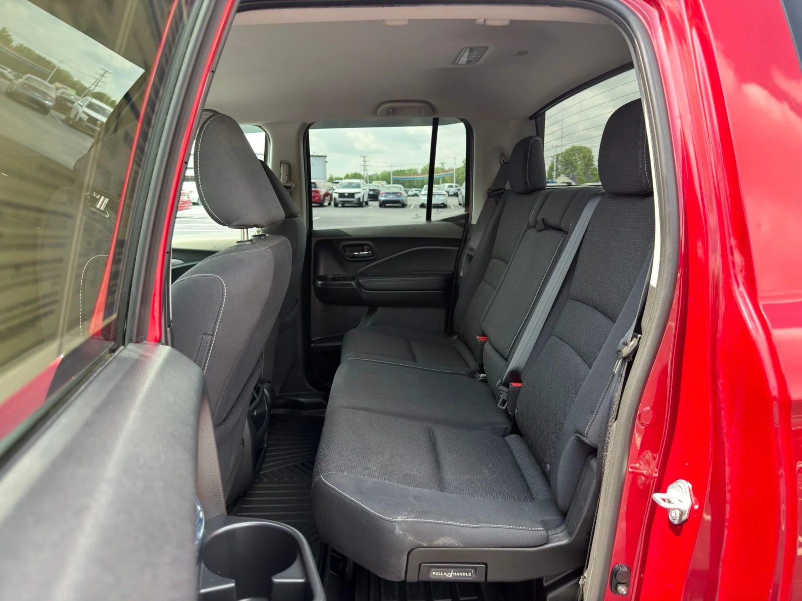 Used 2021 Radiant Red Metallic II Honda Sport image 26