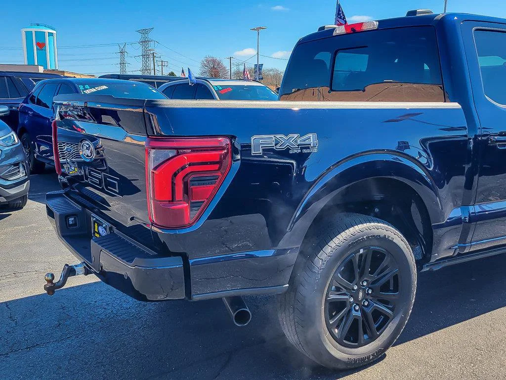 Used 2024 Blue Metallic Ford Platinum image 8