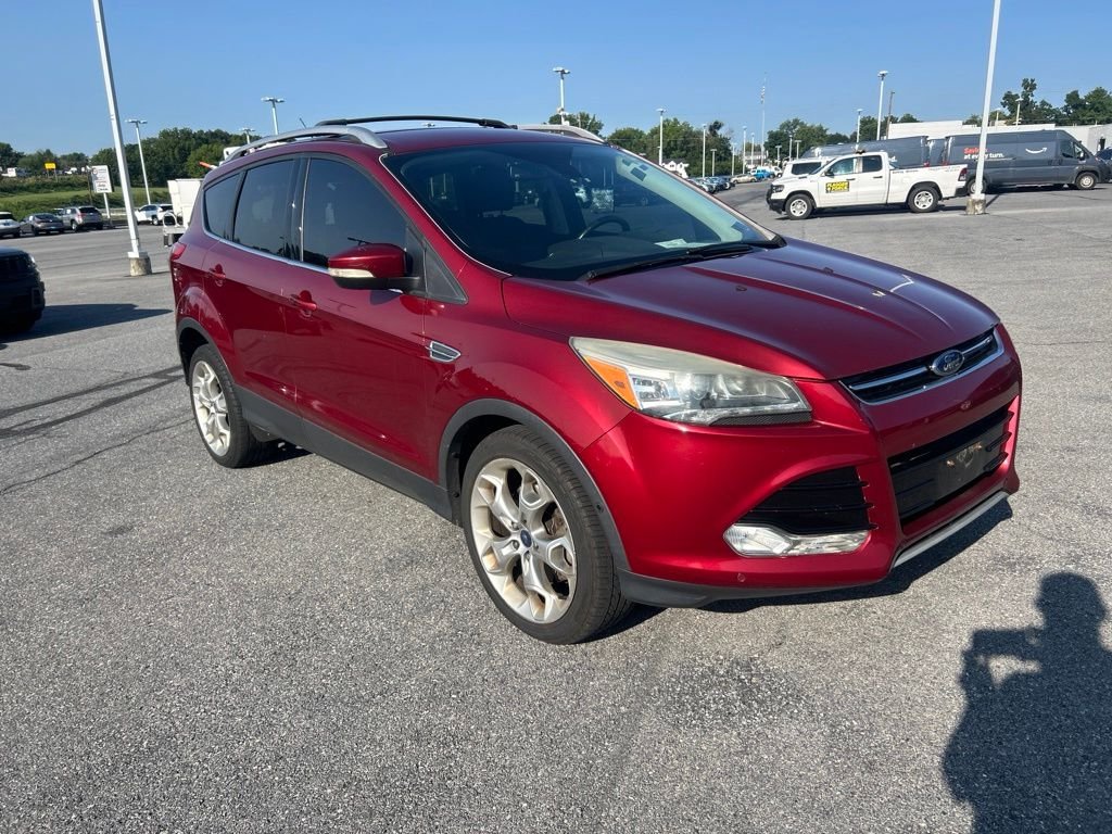 Used 2016 Red Ford Titanium image 1