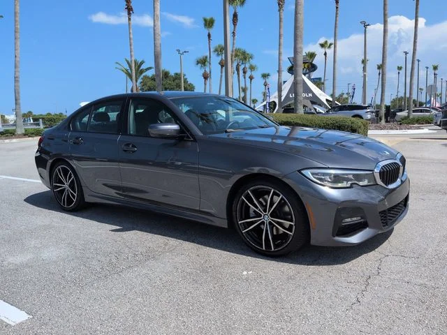 Used 2021 Mineral Gray Metallic BMW 330i image 2