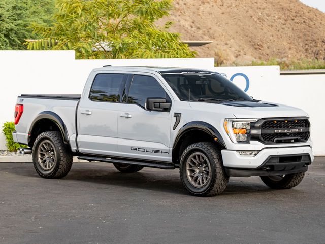 Used 2022 Space White Metallic Ford XLT image 4