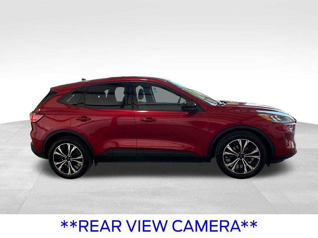 Certified Used 2021 Rapid Red Metallic Tinted Clearcoat Ford SE image 9