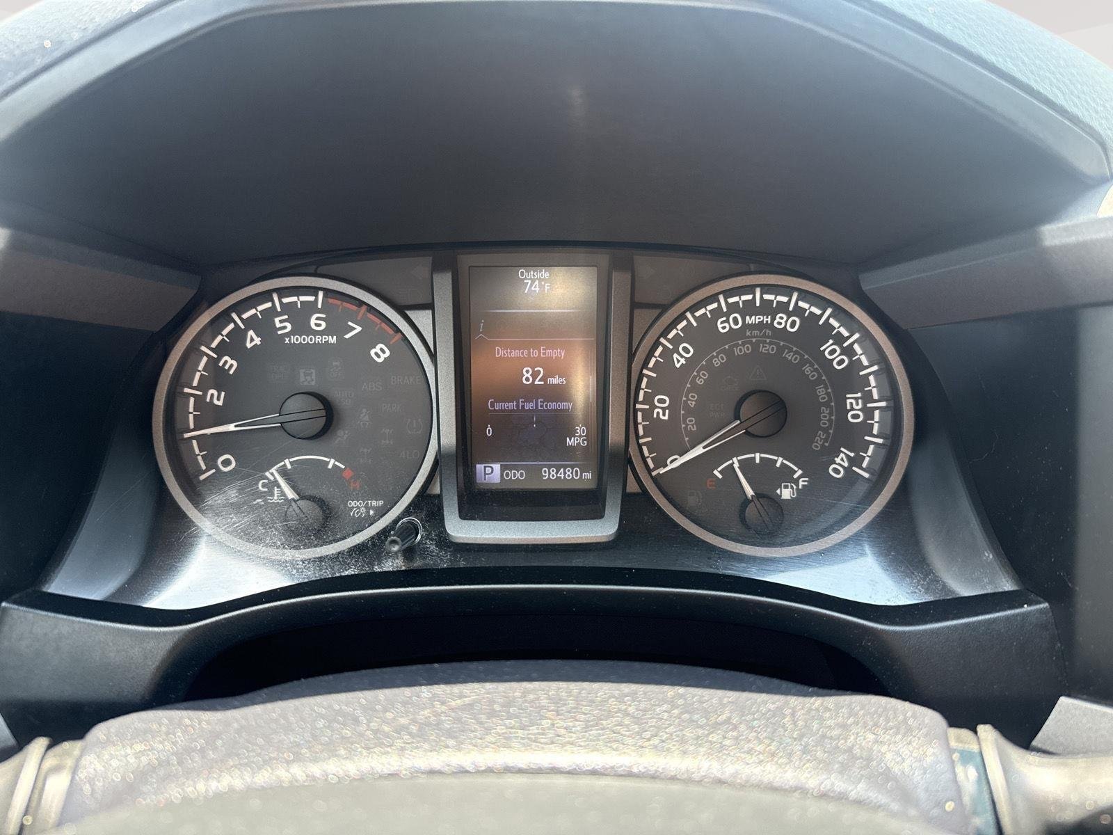 Certified Used 2017 Silver Sky Metallic Toyota TRD Sport image 2