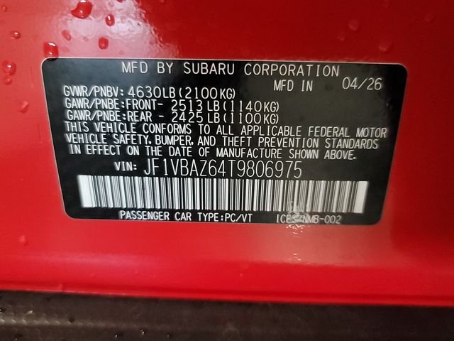 2026 Subaru WRX tS - Photo 35