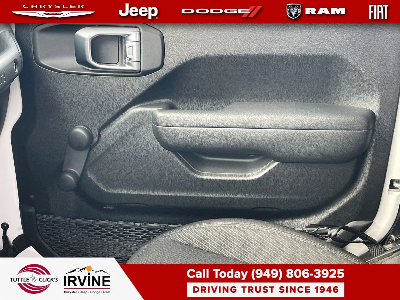 Used 2023 Bright White Clearcoat Jeep Sport image 32