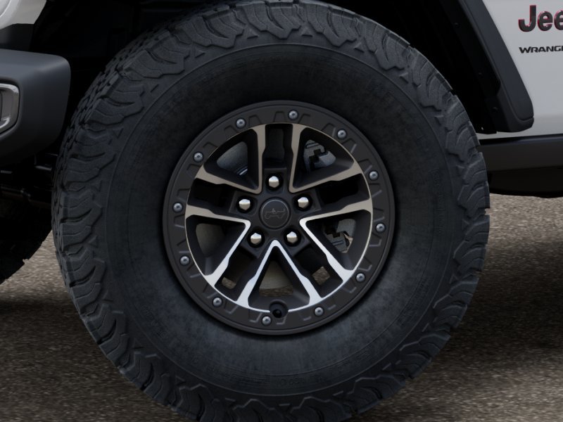 New 2026 Bright White Clear-Coat Exterior Paint Jeep Rubicon image 4
