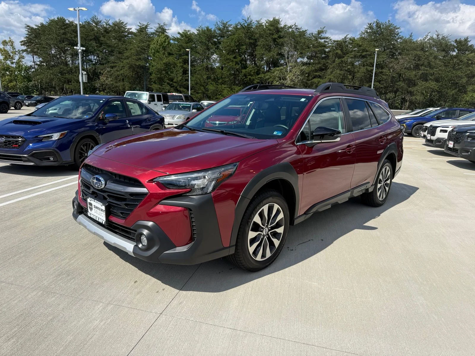 Used 2025 Red Subaru Limited image 3