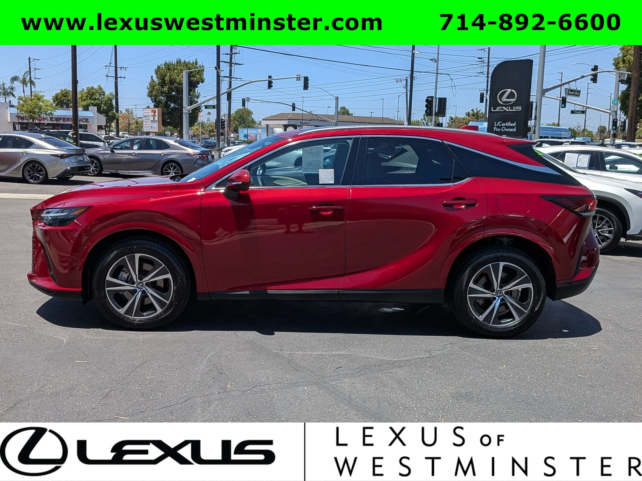 Used 2023 Red Lexus RX 350 image 12
