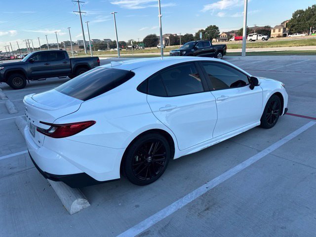 Used 2025 White Toyota SE image 4
