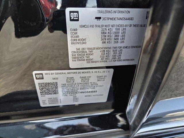 Used 2022 Onyx Black GMC SLT image 33