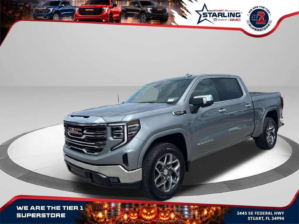 New 2026 Sterling Metallic GMC SLT image 1