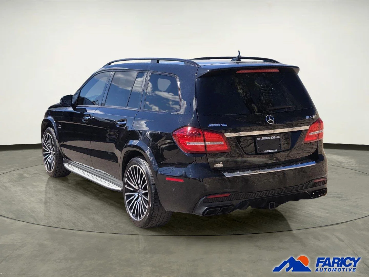 Used 2017 Obsidian Black Metallic Mercedes-Benz AMG® GLS 63 image 2
