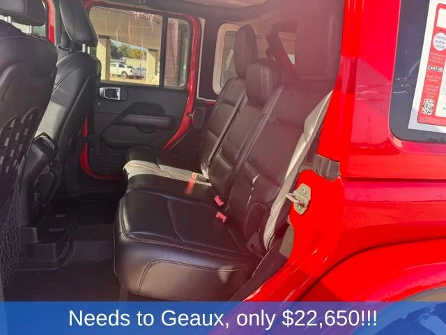 Used 2018 Red Jeep Unlimited Rubicon image 22