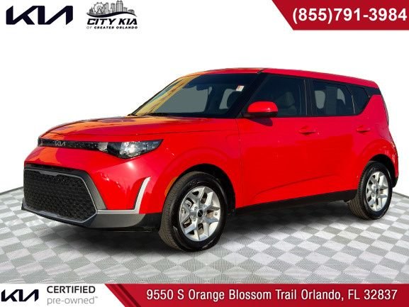Certified Used 2025 Red Kia LX image 1