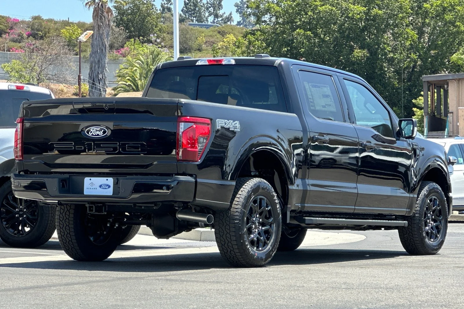 New 2026 Agate Black Metallic Ford XLT image 3