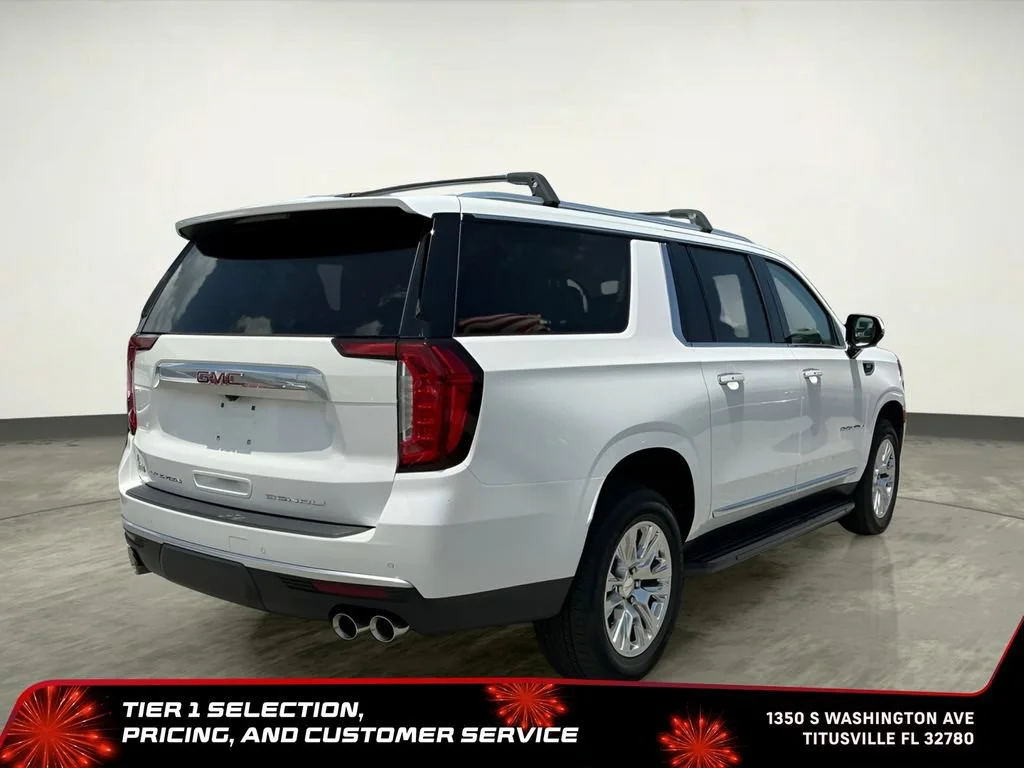 Used 2024 White Frost Tricoat GMC Denali image 9