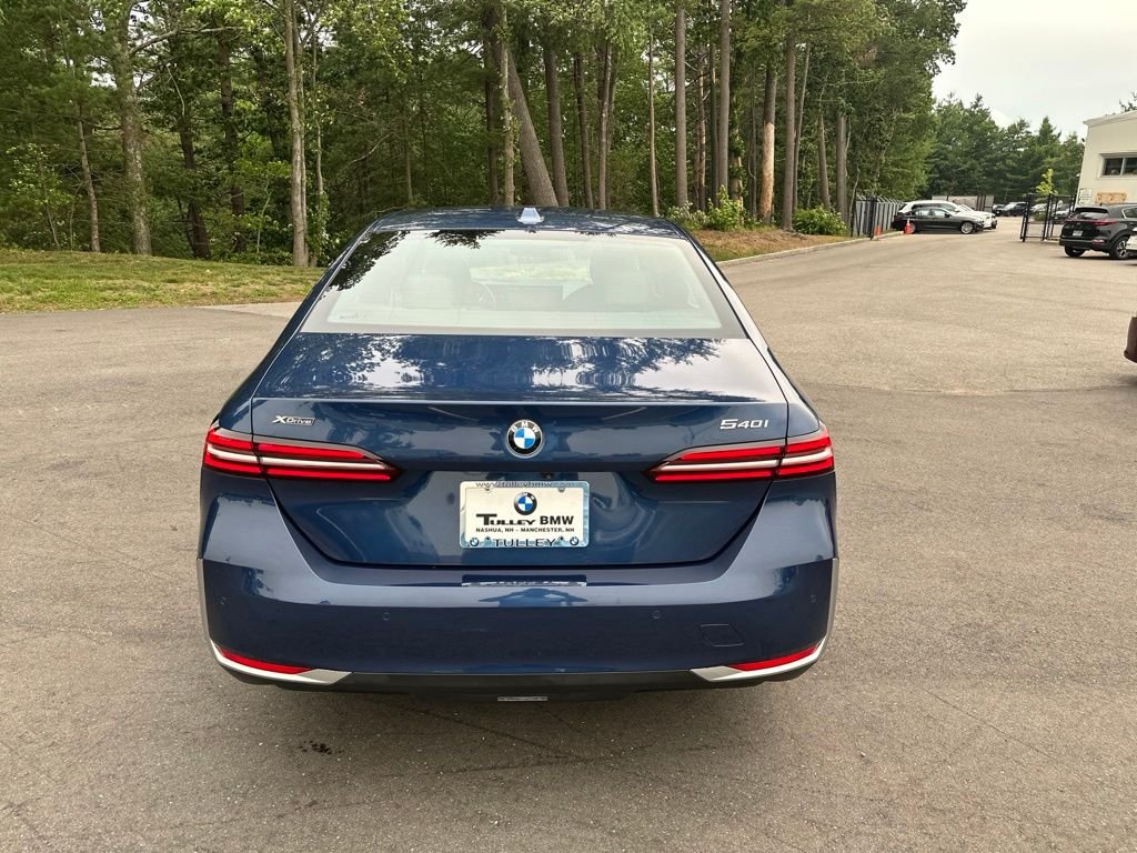Certified Used 2024 Phytonic Blue Metallic BMW 540i xDrive image 6